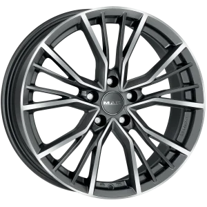 Mak Wheels – UNION – Gunmetal – 17″x7″ 40mm – Summer Wheels – F7070UAQM40WE3X